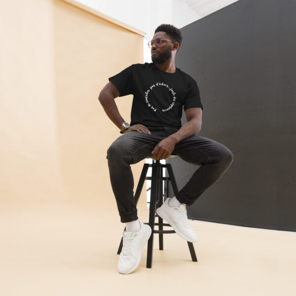 T-shirt Homme "Pas de réussites, pas d'échecs...juste des expériences" – Image 2