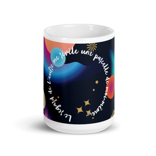 Mug Design Le regard de l'autre me révèle une parcelle de moi-même... – Image 3