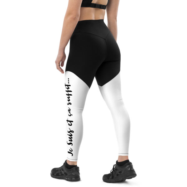 Legging de sport "Je Suis et ça suffit..." – Image 2